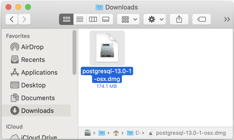 postgress downloads for mac